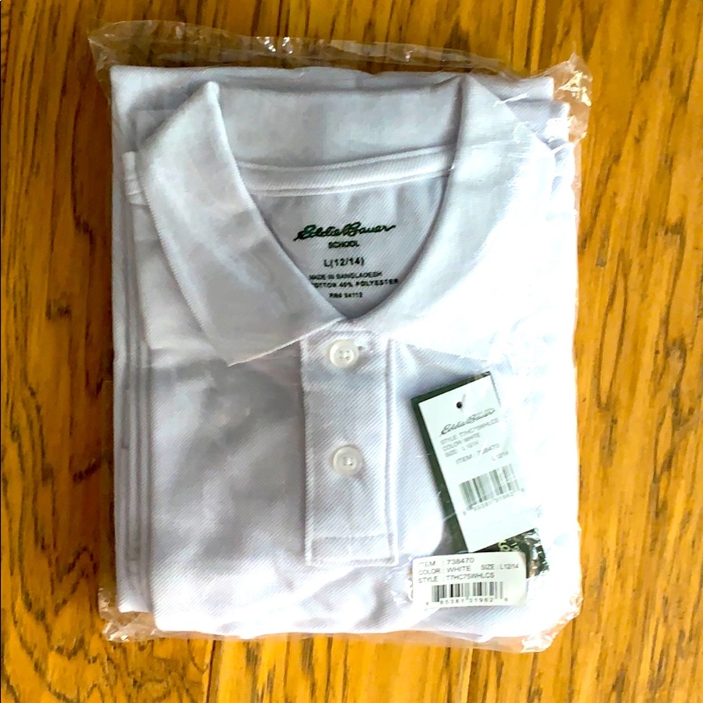 School polo shirt